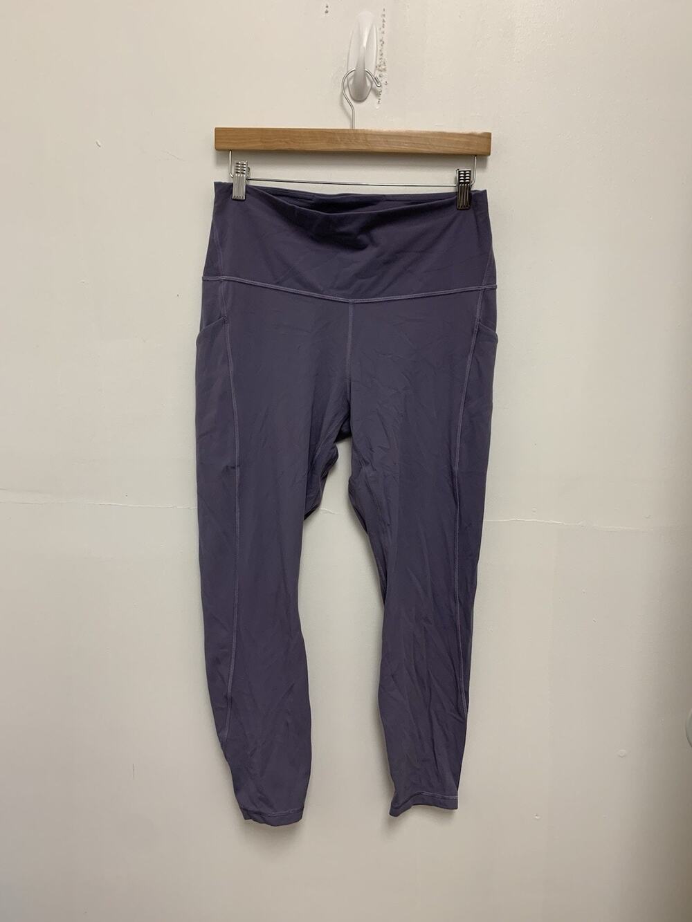 Lululemon Women's Align Pant 25” *Pockets Nulu LW5DCES TRNV Purple Size 12